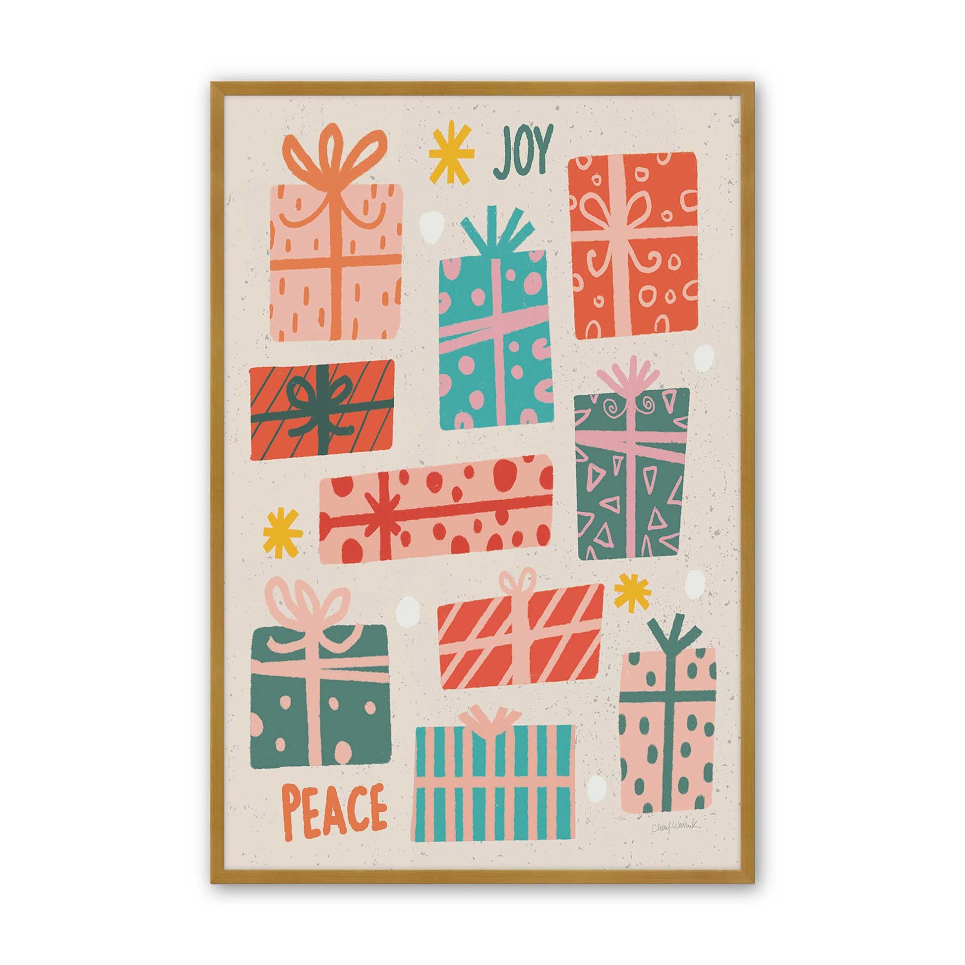 [Color:Polished Gold], Picture of art in a Polished Gold frame