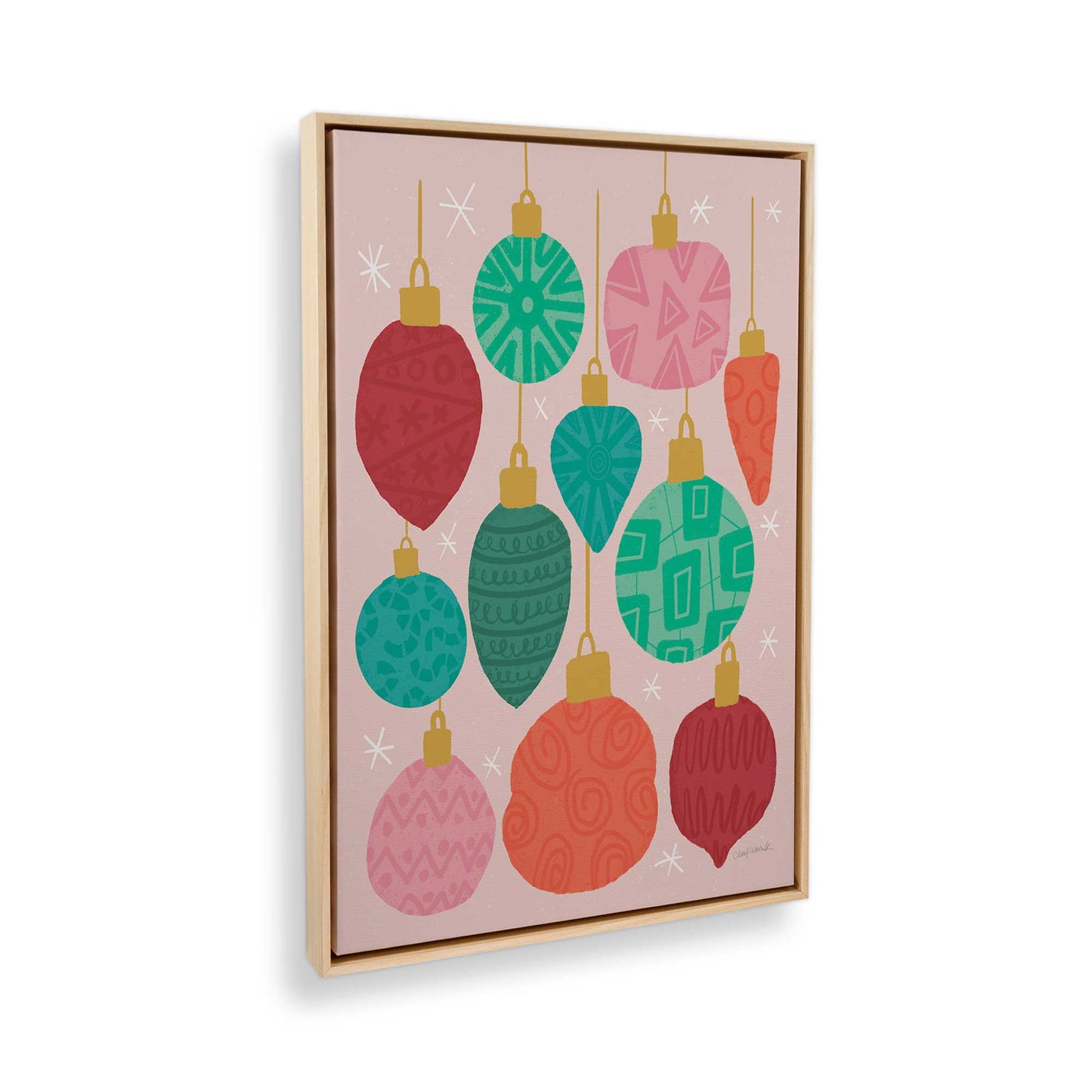 [Color:American Maple], Picture of the corner of the art