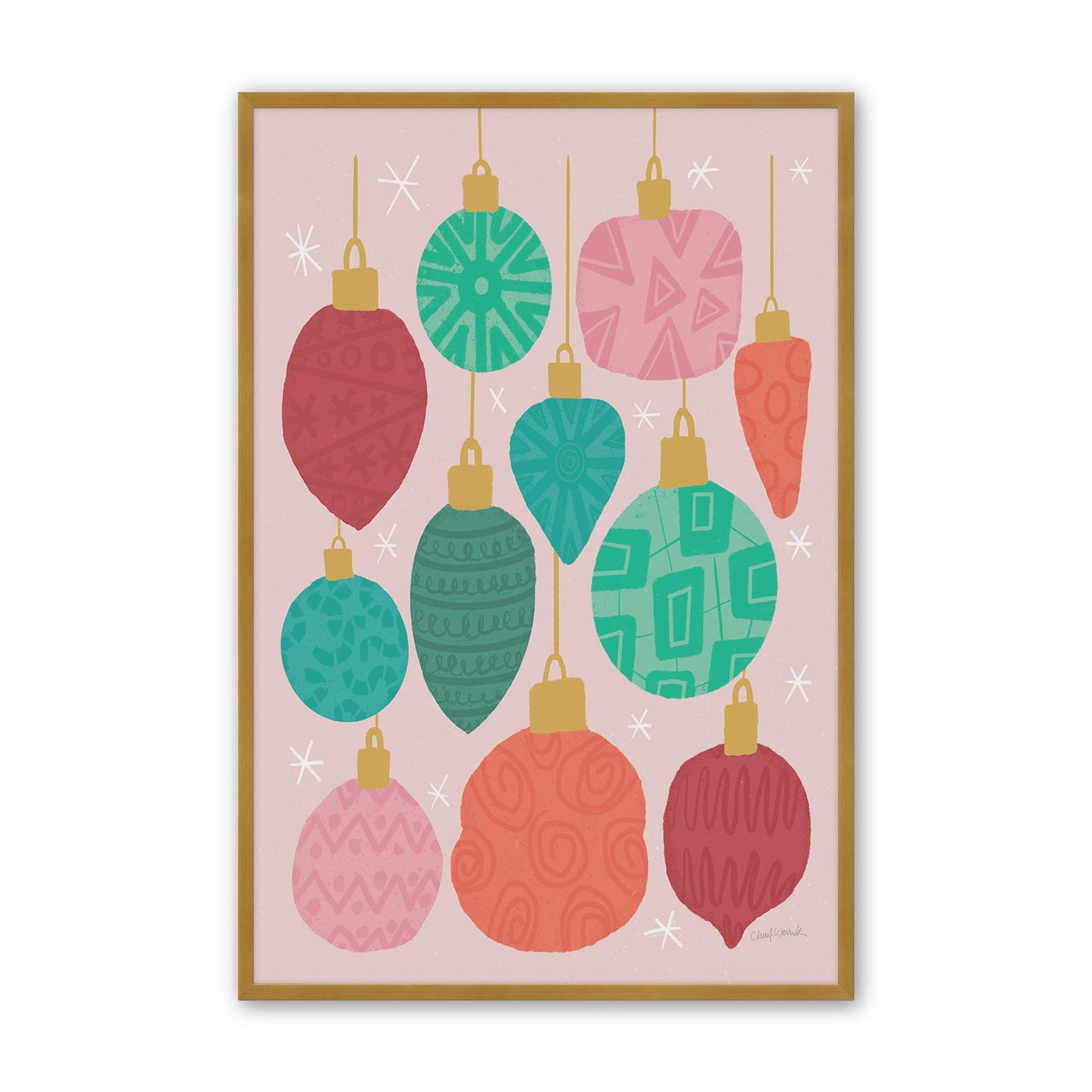 [Color:Polished Gold], Picture of art in a Polished Gold frame