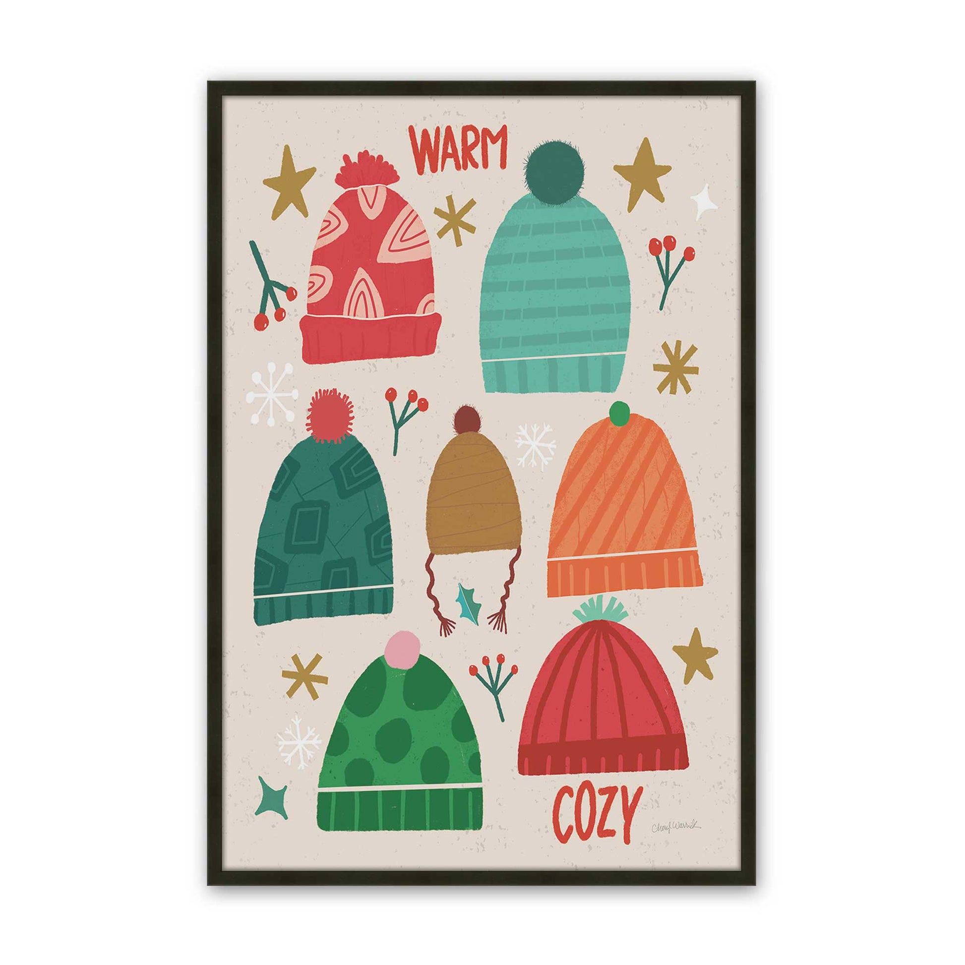 [Color:Satin Black], Picture of art in a Satin Black frame