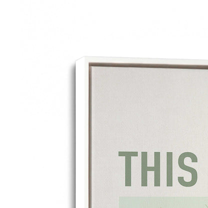 [Color:Opaque White], Picture of art in a White frame at an angle