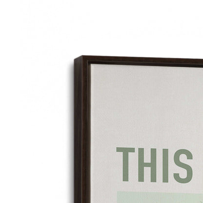 [Color:Espresso], Picture of art in a Espresso frame at an angle