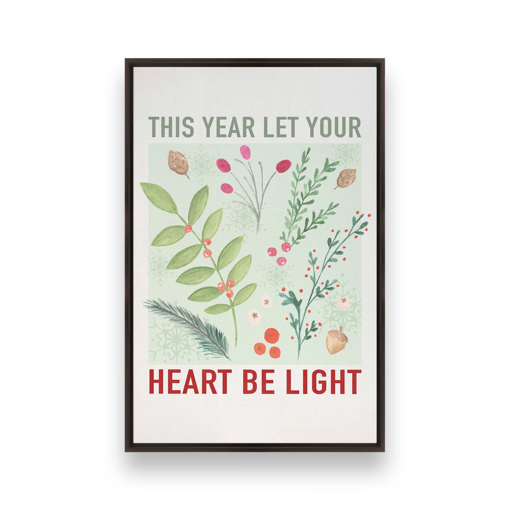 [Color:Espresso], Picture of art in a Espresso frame