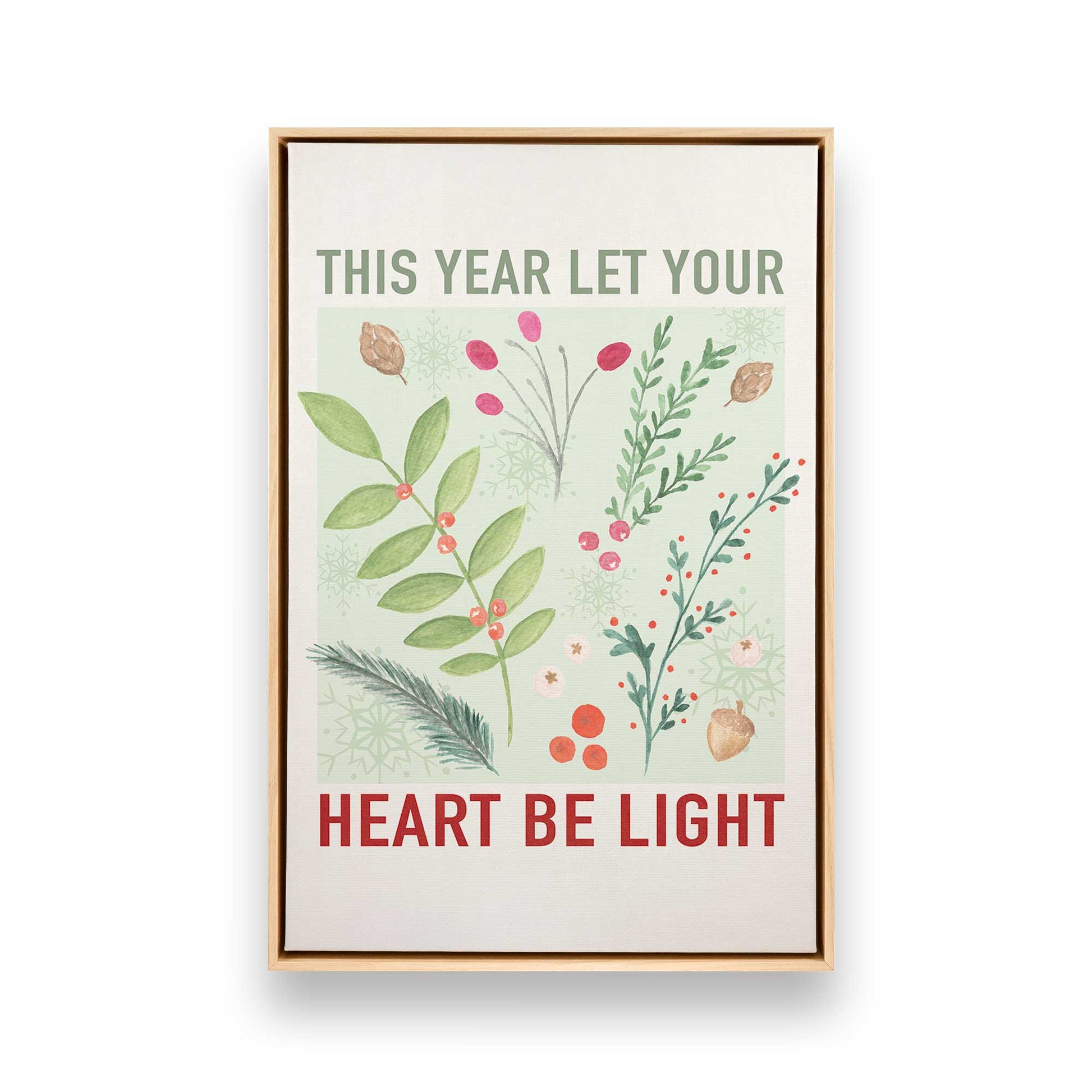 [Color:American Maple], Picture of art in a American Maple frame