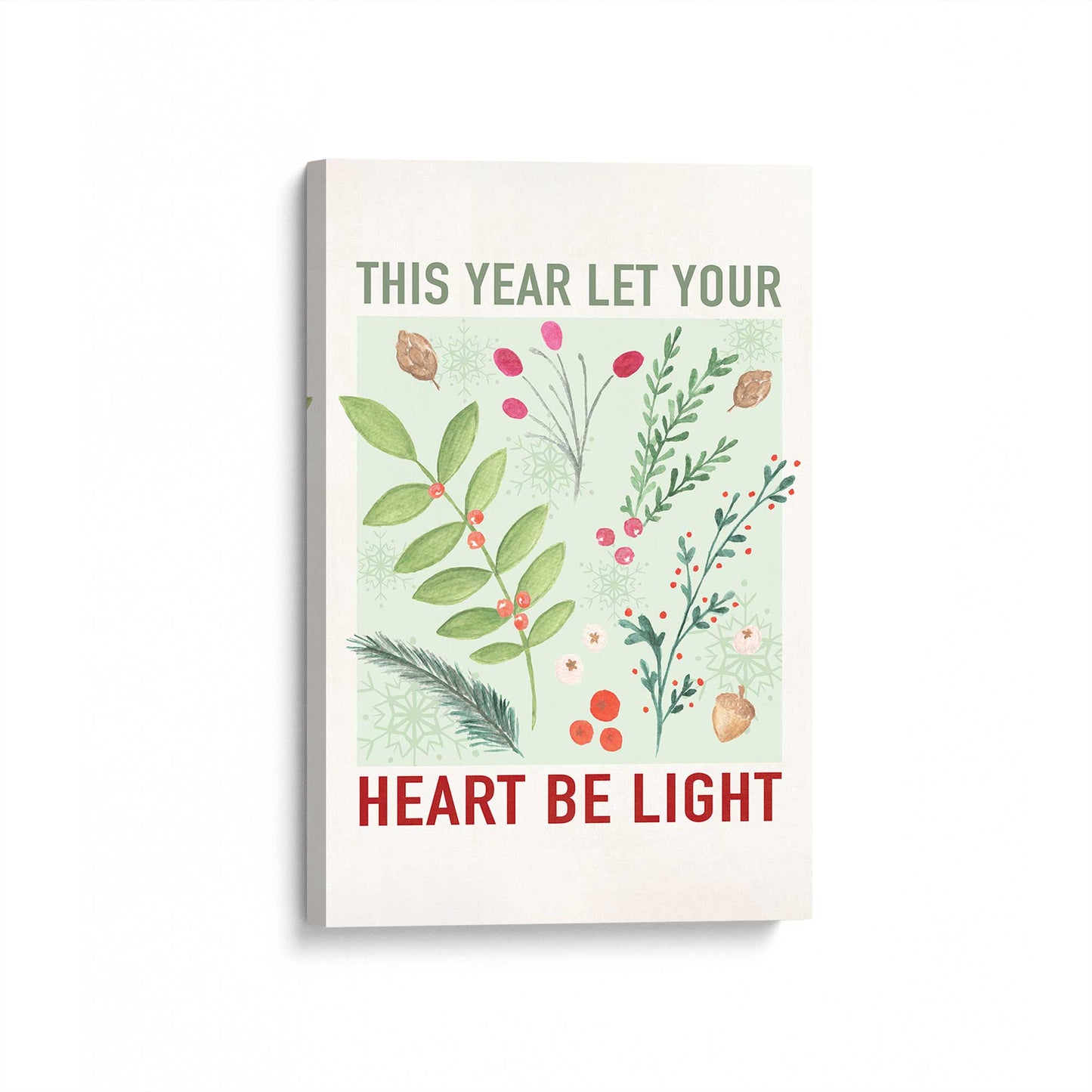 [Color:Stretched Canvas], Picture of art at an angle