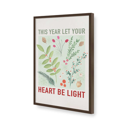 [Color:Brown], Picture of art in a Brown frame of the corner