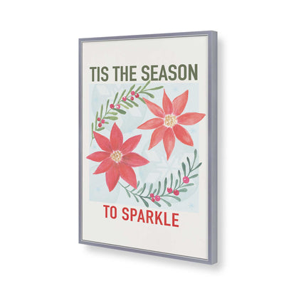 [Color:Polished Chrome], Picture of art in a Polished Chrome frame of the corner