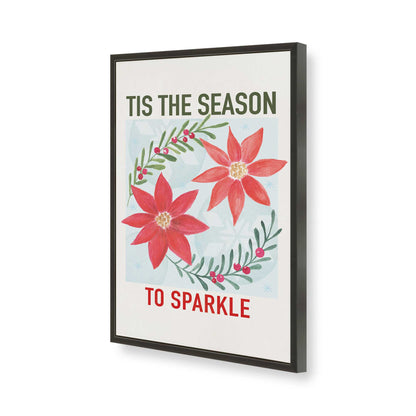 [Color:Satin Black], Picture of art in a Satin Black frame of the corner