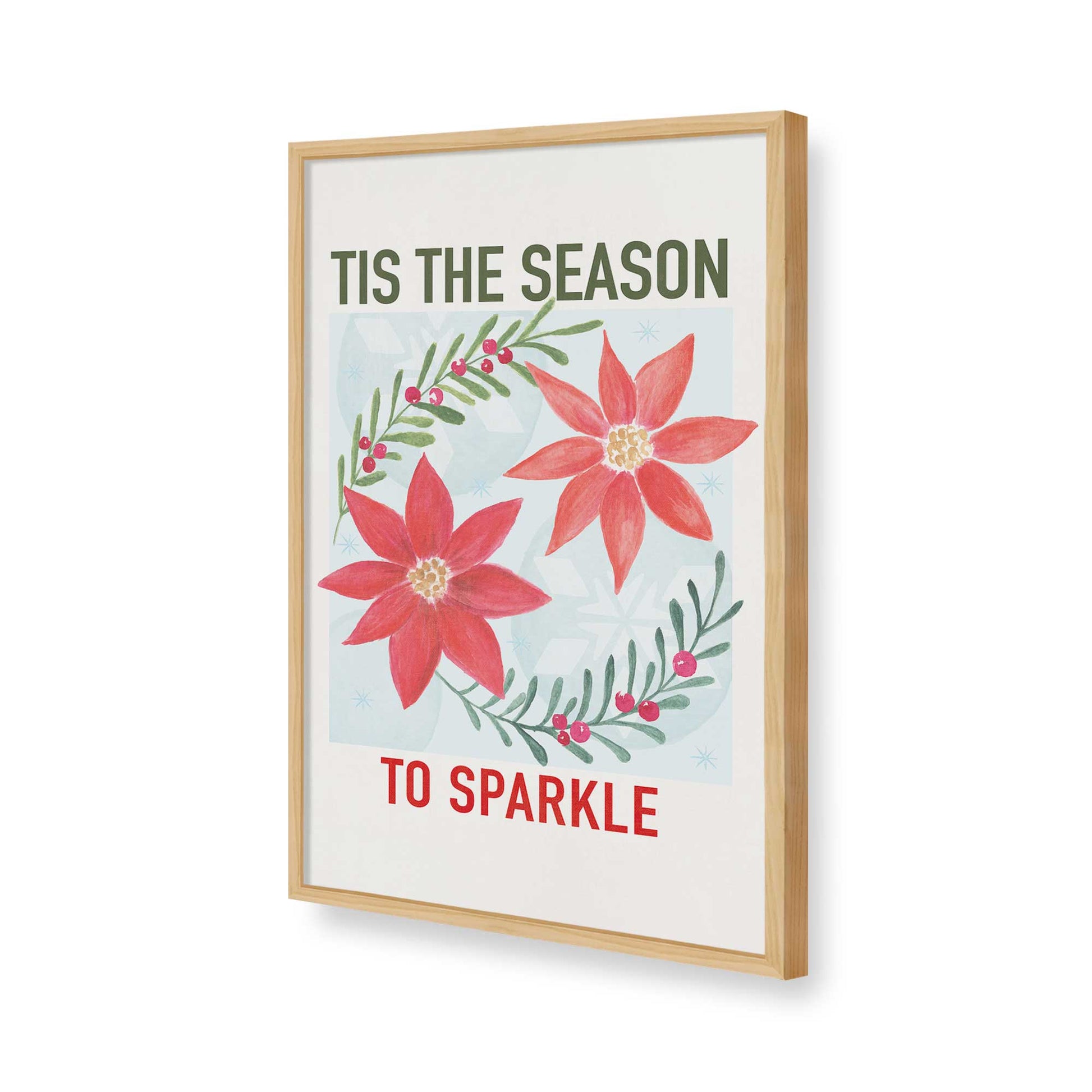 [Color:American Maple], Picture of art in a American Maple frame of the corner