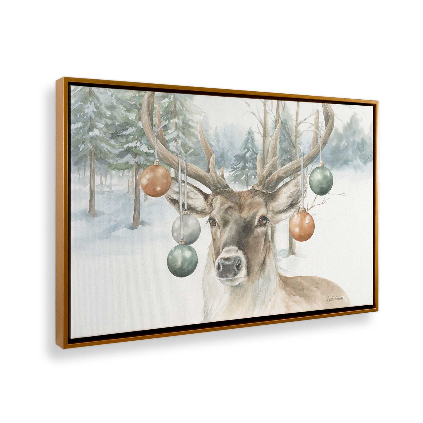 [Color:Polished Gold], Picture of the corner of the art