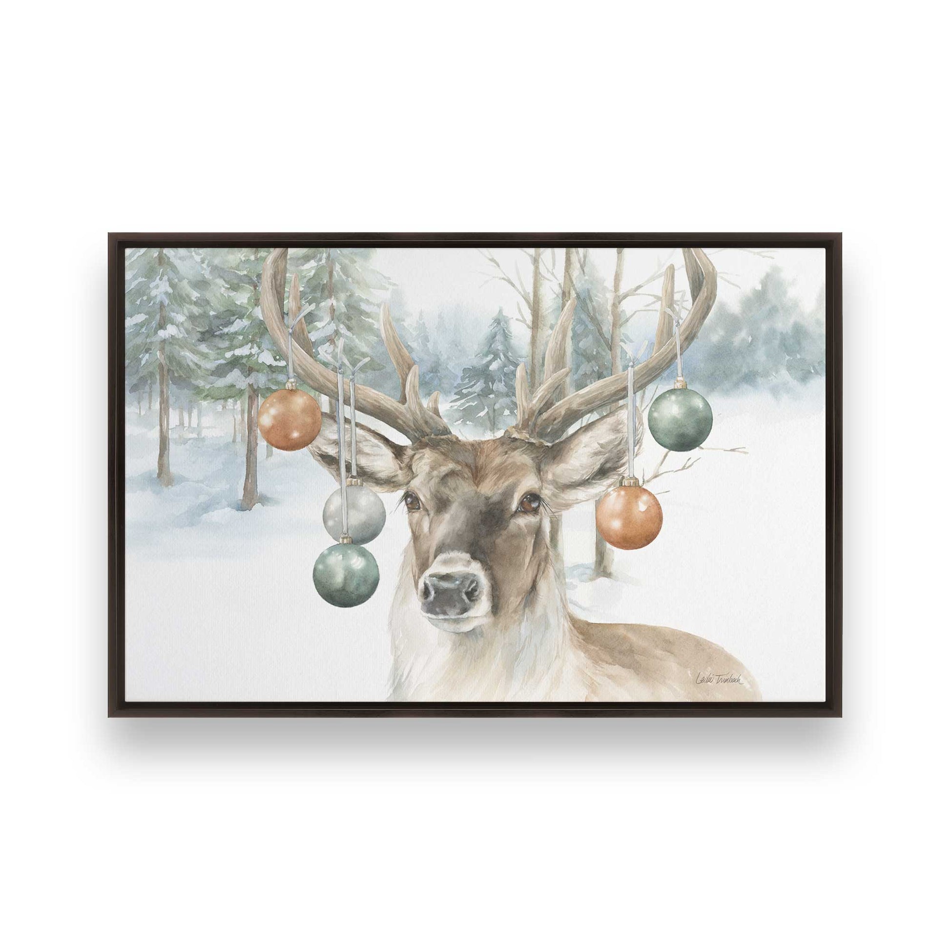 [Color:Espresso], Picture of art in a Espresso frame