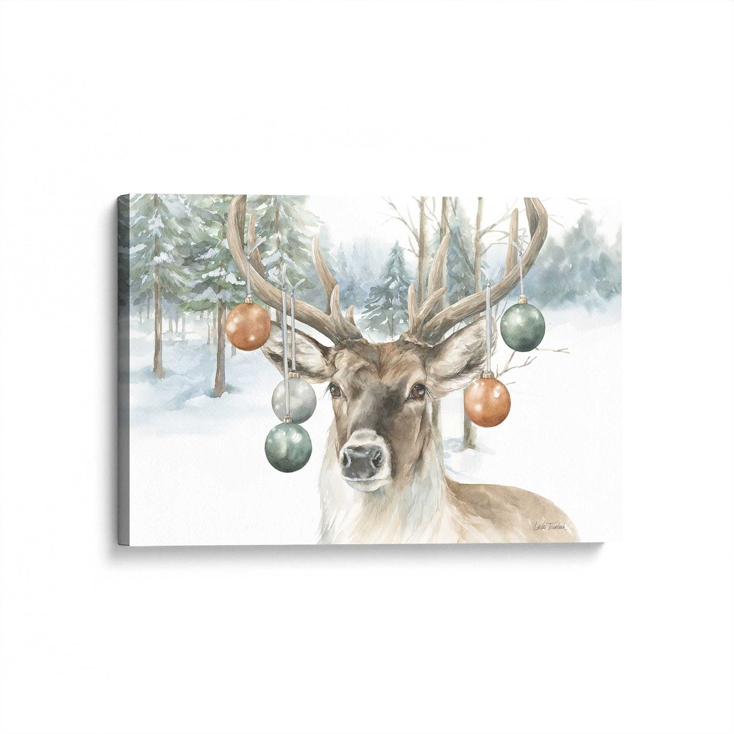 [Color:Stretched Canvas], Picture of art at an angle