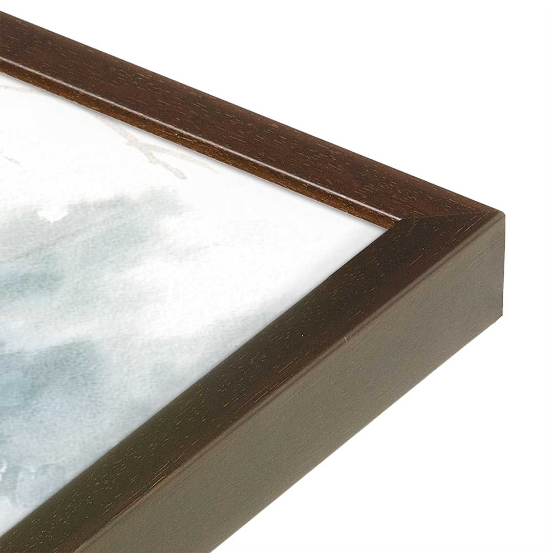 [Color:Belvinder Brown], Picture of art in a Belvinder Brown frame at an angle