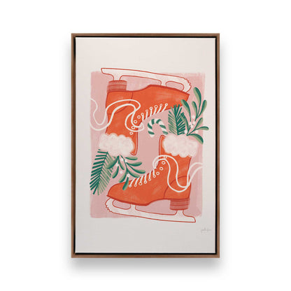 [Color:Walnut], Picture of art in a Walnut frame