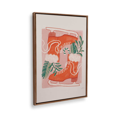 [Color:Walnut], Picture of the corner of the art