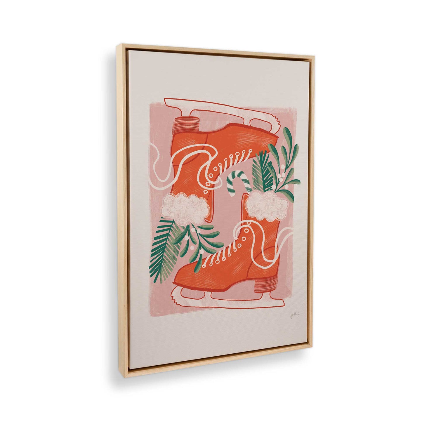 [Color:American Maple], Picture of the corner of the art