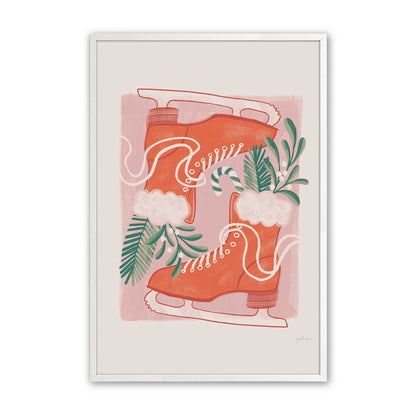 [Color:Opaque White], Picture of art in a Opaque White frame