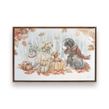 [Color:Walnut], Picture of art in a Walnut frame