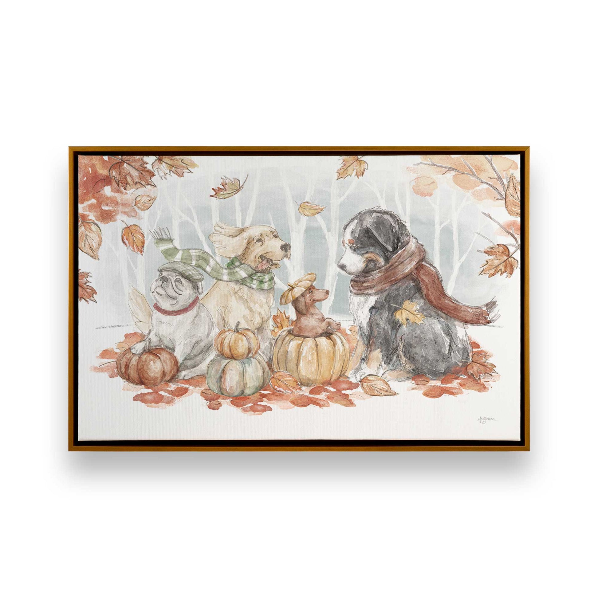 [Color:Polished Gold], Picture of art in a Polished Gold frame