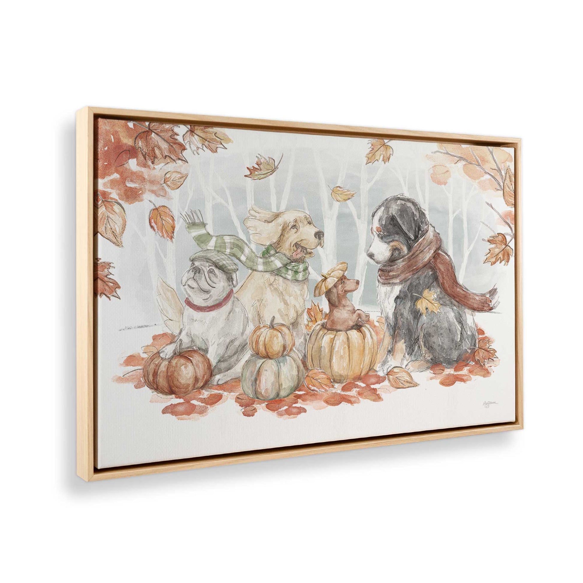 [Color:American Maple], Picture of the corner of the art