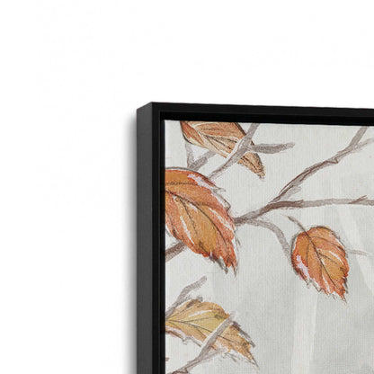 [Color:Satin Black], Picture of art in a Satin Black frame at an angle