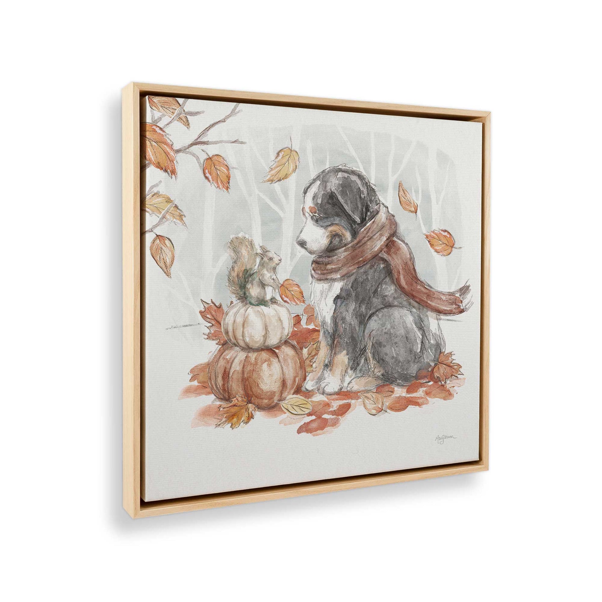 [Color:American Maple], Picture of the corner of the art