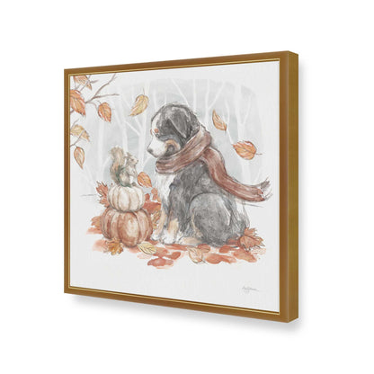 [Color:Polished Gold], Picture of art in a Polished Gold frame of the corner