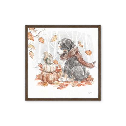 [Color:Walnut], Picture of art in a Walnut frame