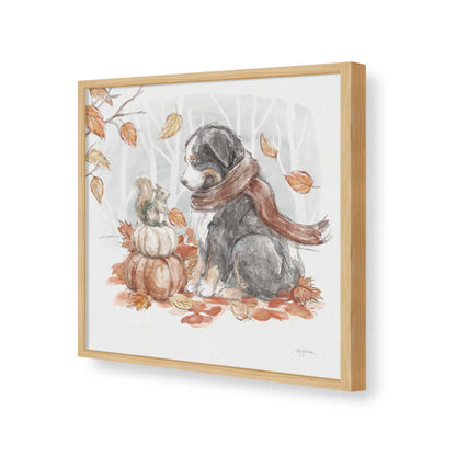 [Color:Espresso], Picture of art in a Espresso frame of the corner