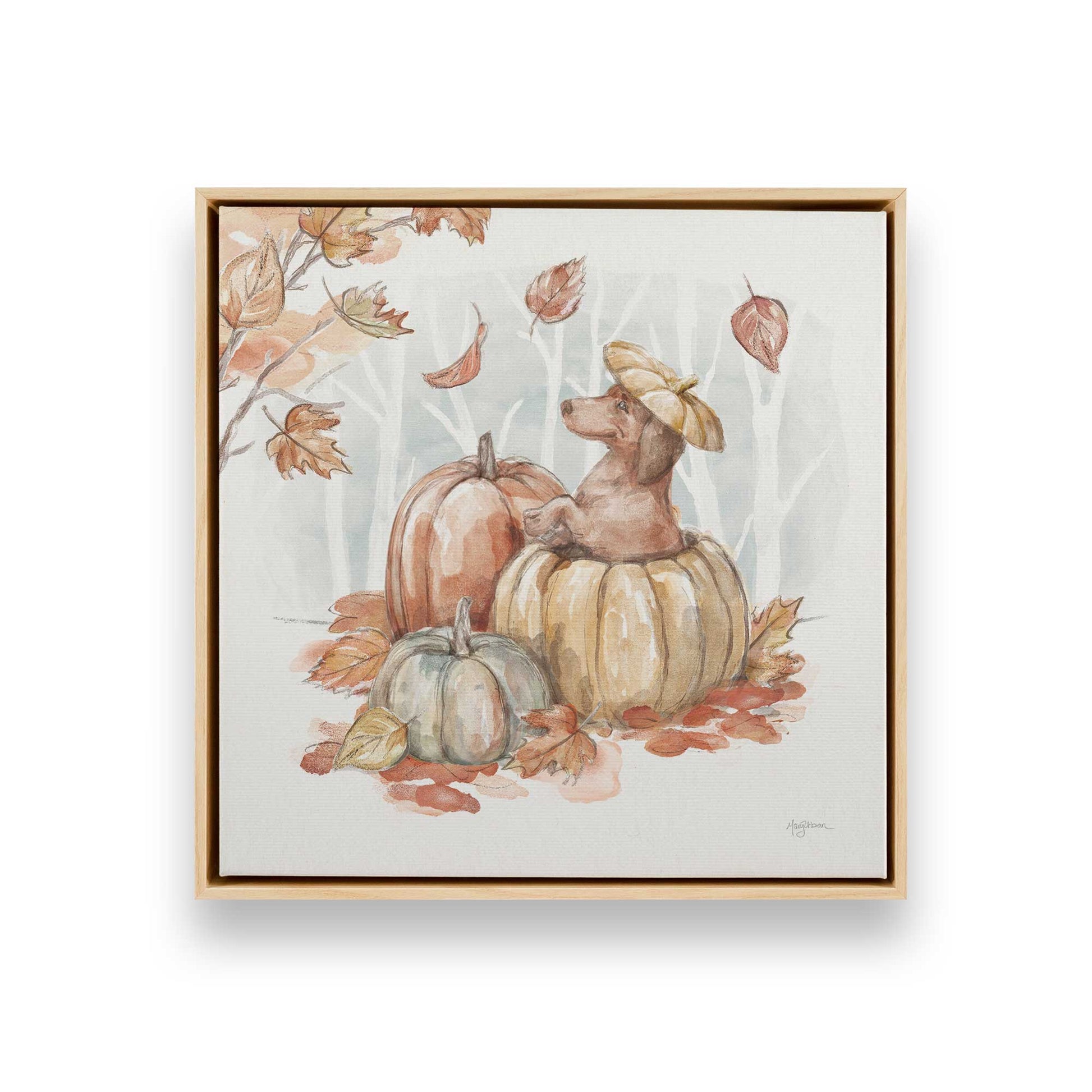 [Color:American Maple], Picture of art in a American Maple frame