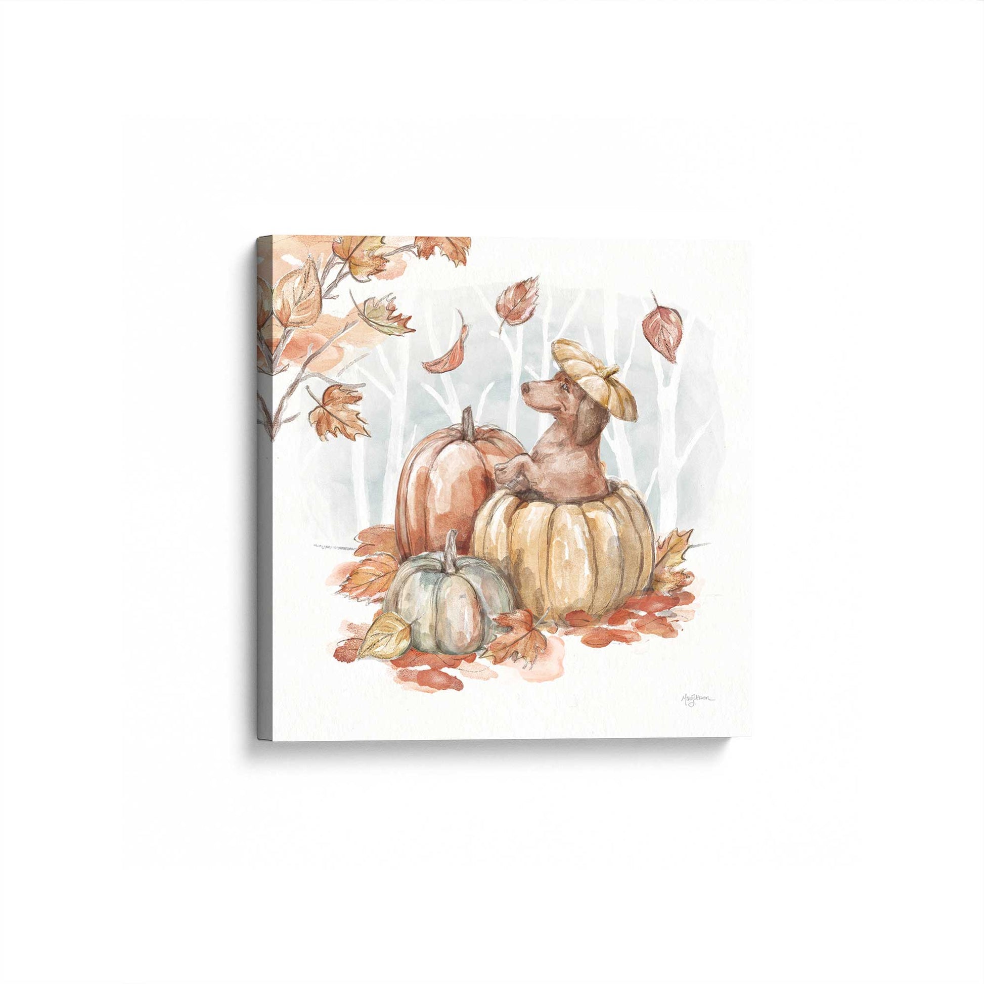 [Color:Stretched Canvas], Picture of art at an angle