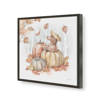 [Color:Satin Black], Picture of art in a Satin Black frame of the corner