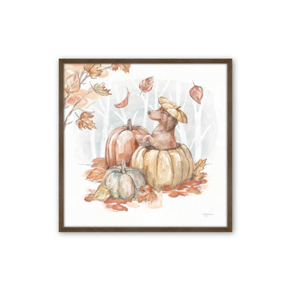 [Color:Walnut], Picture of art in a Walnut frame