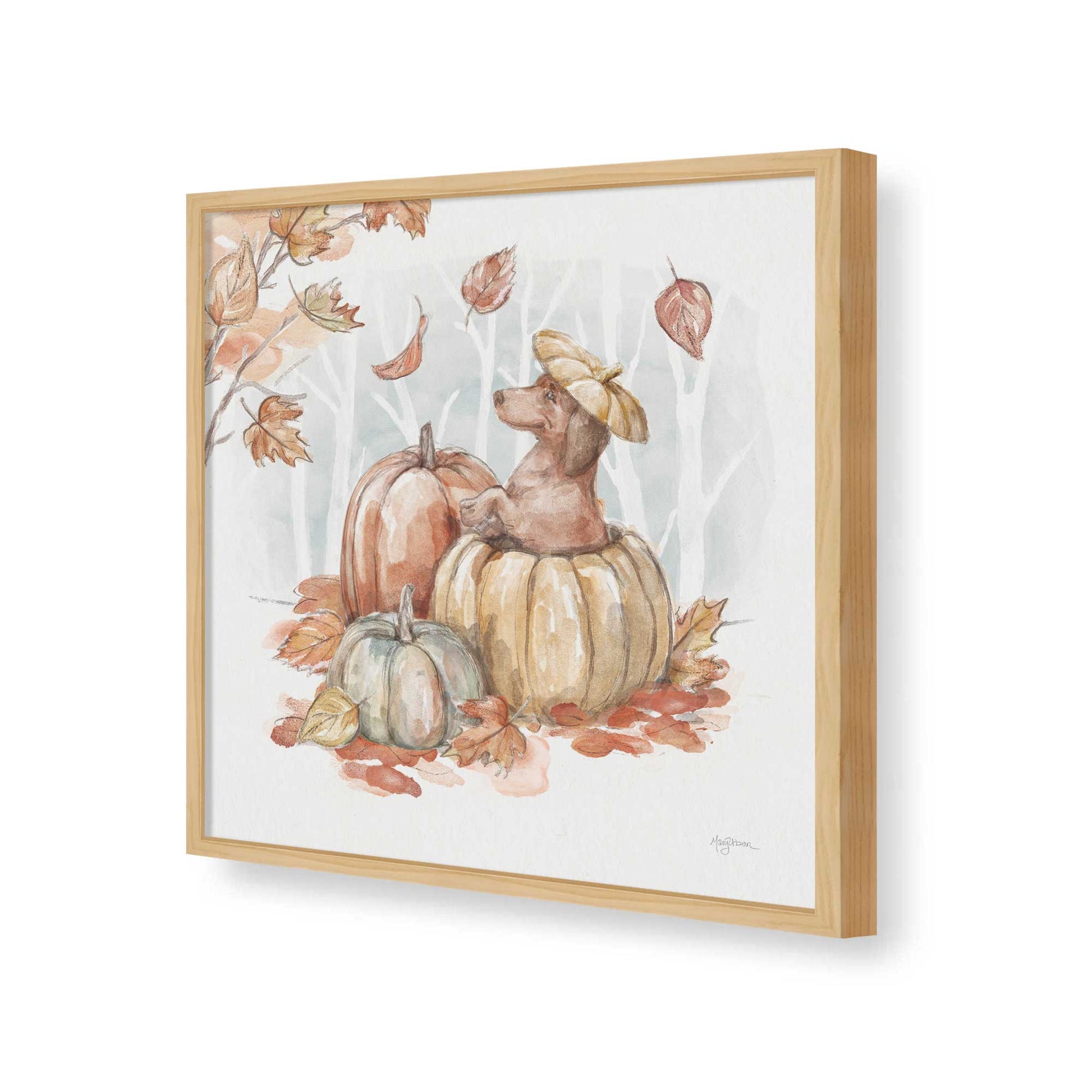 [Color:Espresso], Picture of art in a Espresso frame of the corner