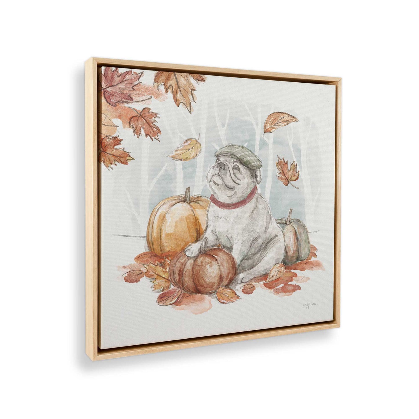 [Color:American Maple], Picture of the corner of the art