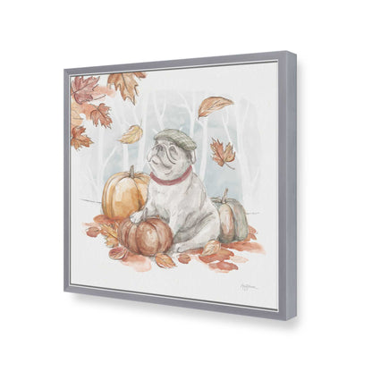 [Color:Polished Chrome], Picture of art in a Polished Chrome frame of the corner