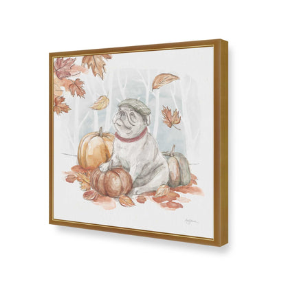 [Color:Polished Gold], Picture of art in a Polished Gold frame of the corner