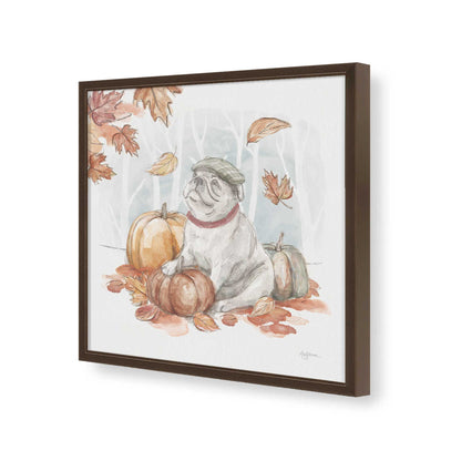 [Color:Espresso], Picture of art in a Espresso frame of the corner