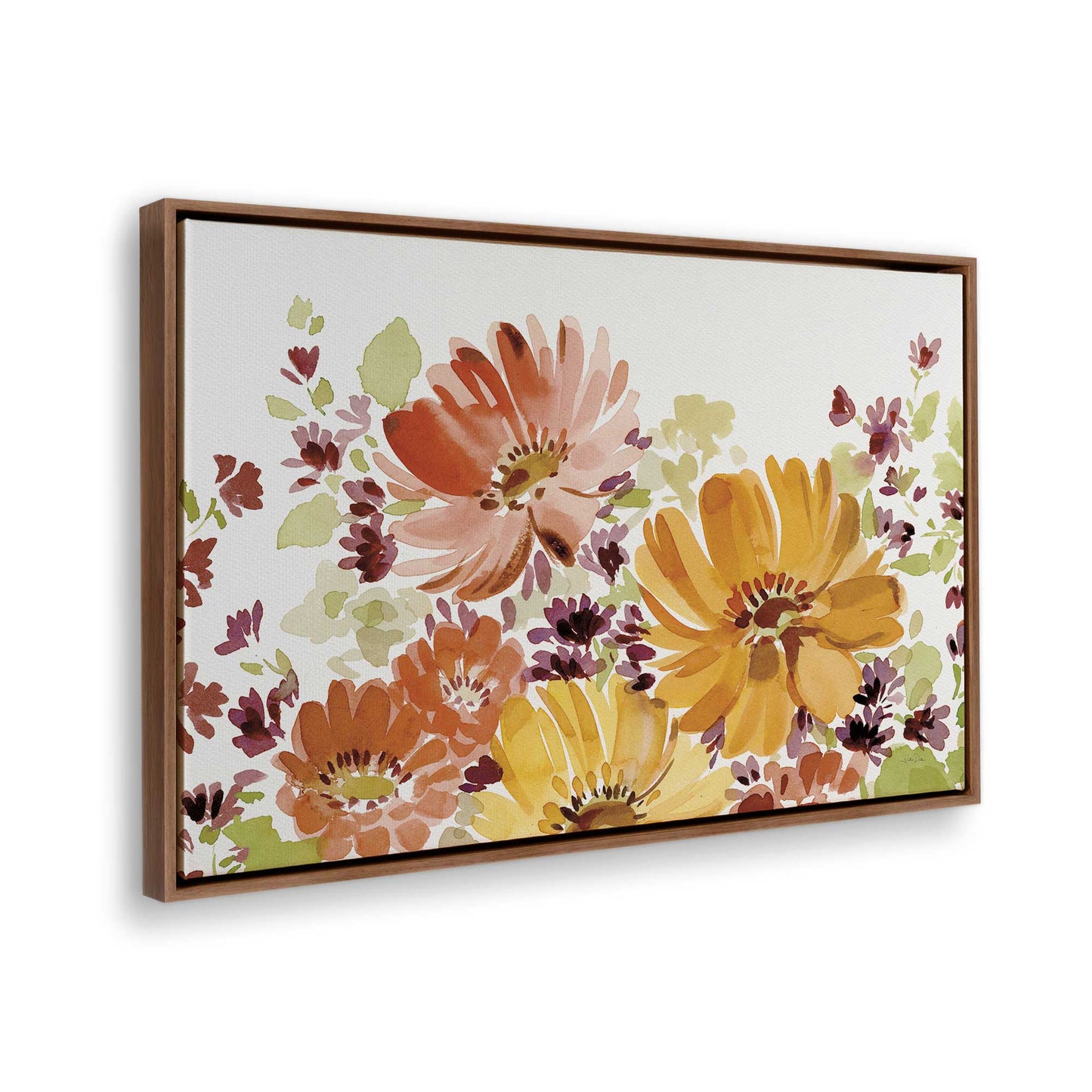 [Color:Walnut], Picture of the corner of the art