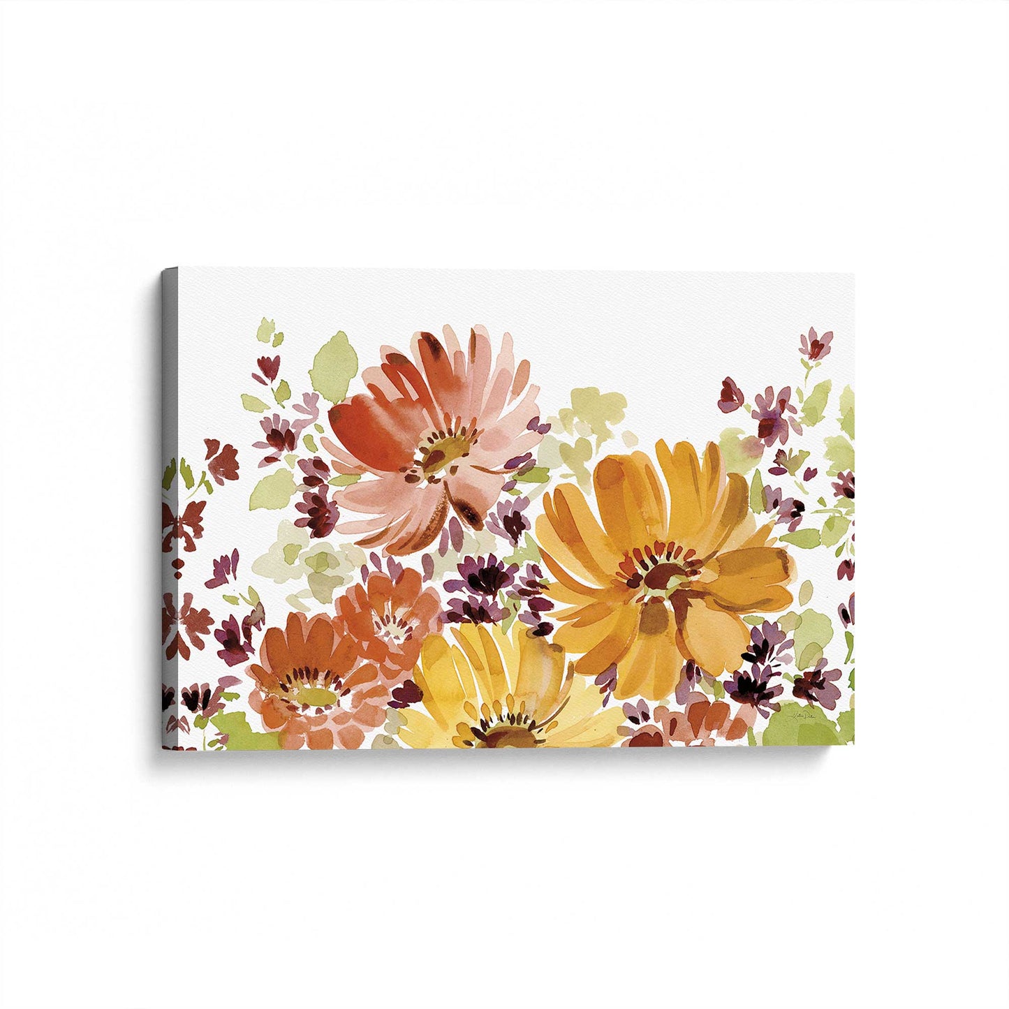 [Color:Stretched Canvas], Picture of art at an angle