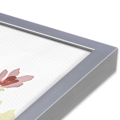 [Color:Polished Chrome], Picture of art in a Polished Chrome frame at an angle