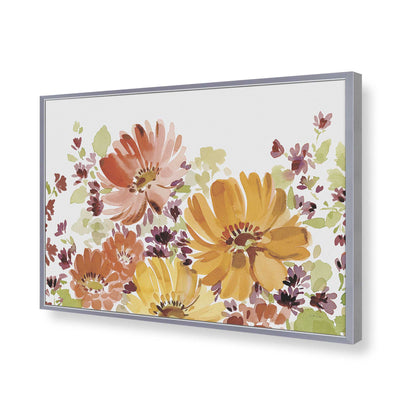 [Color:Polished Chrome], Picture of art in a Polished Chrome frame of the corner