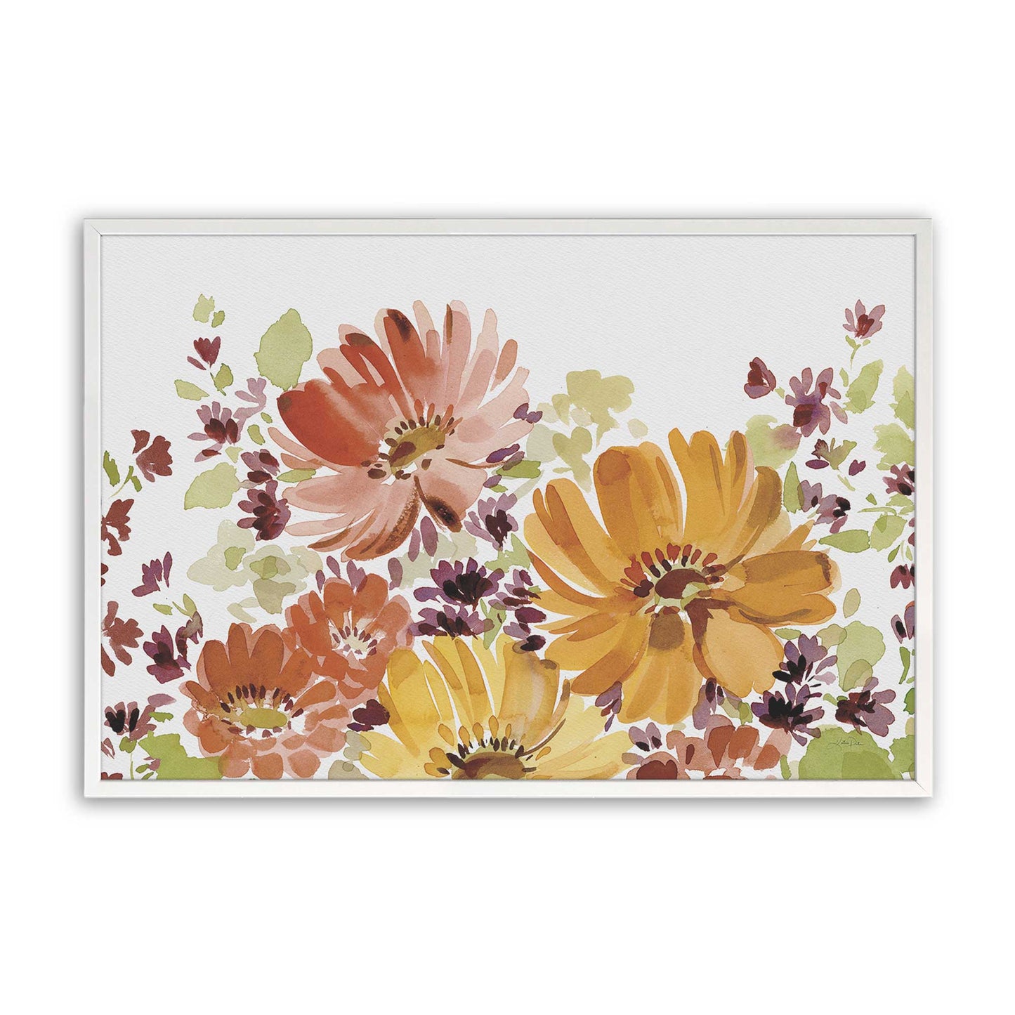 [Color:Opaque White], Picture of art in a Opaque White frame