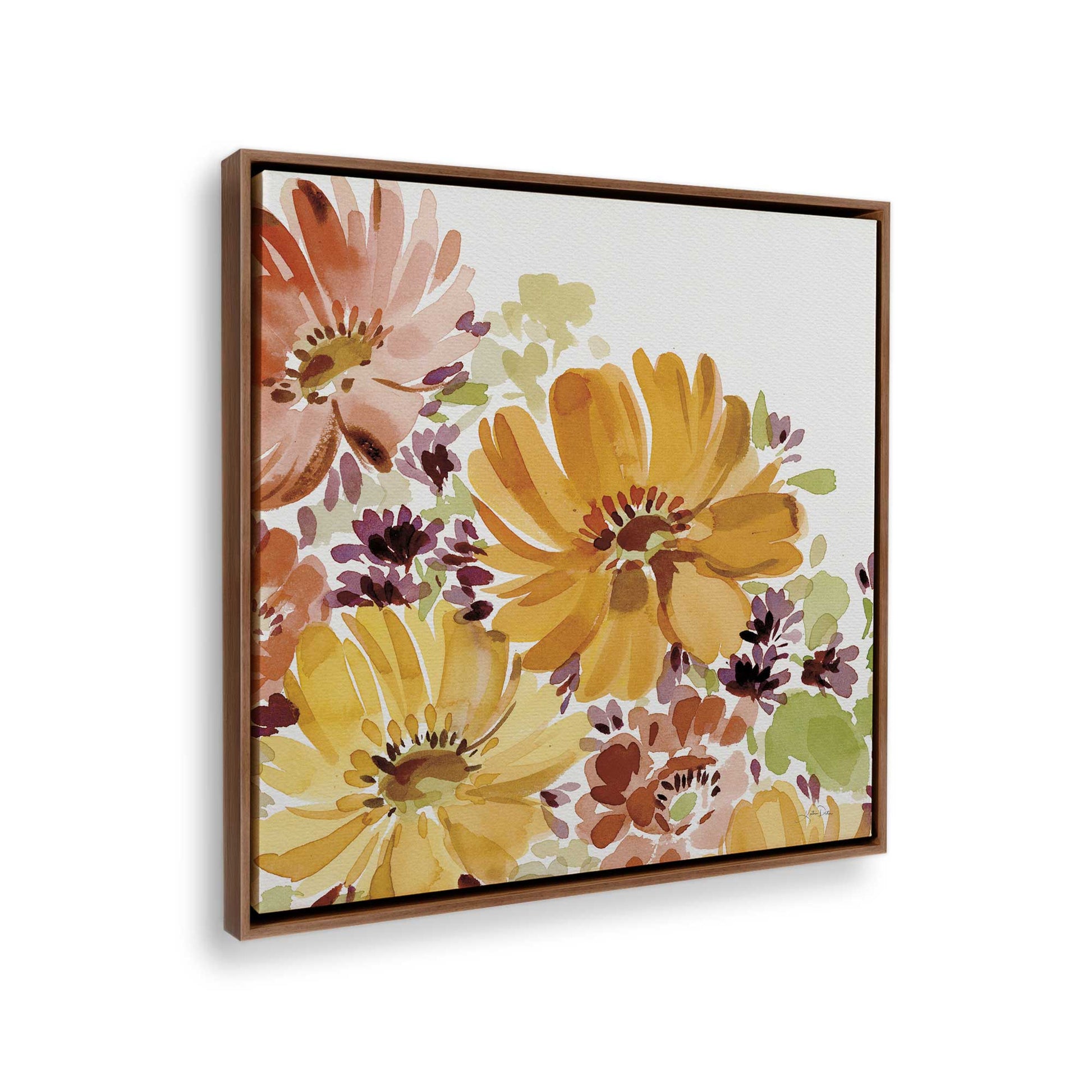 [Color:Walnut], Picture of the corner of the art