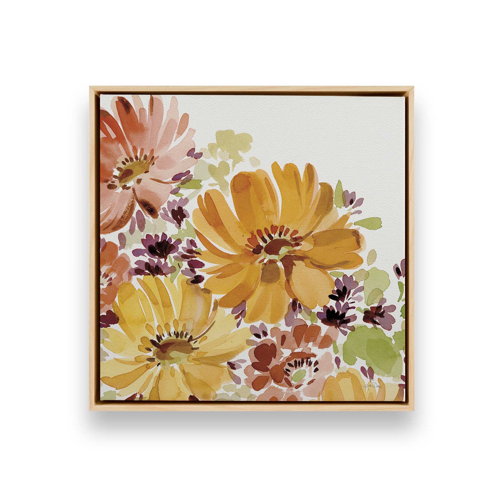 [Color:American Maple], Picture of art in a American Maple frame