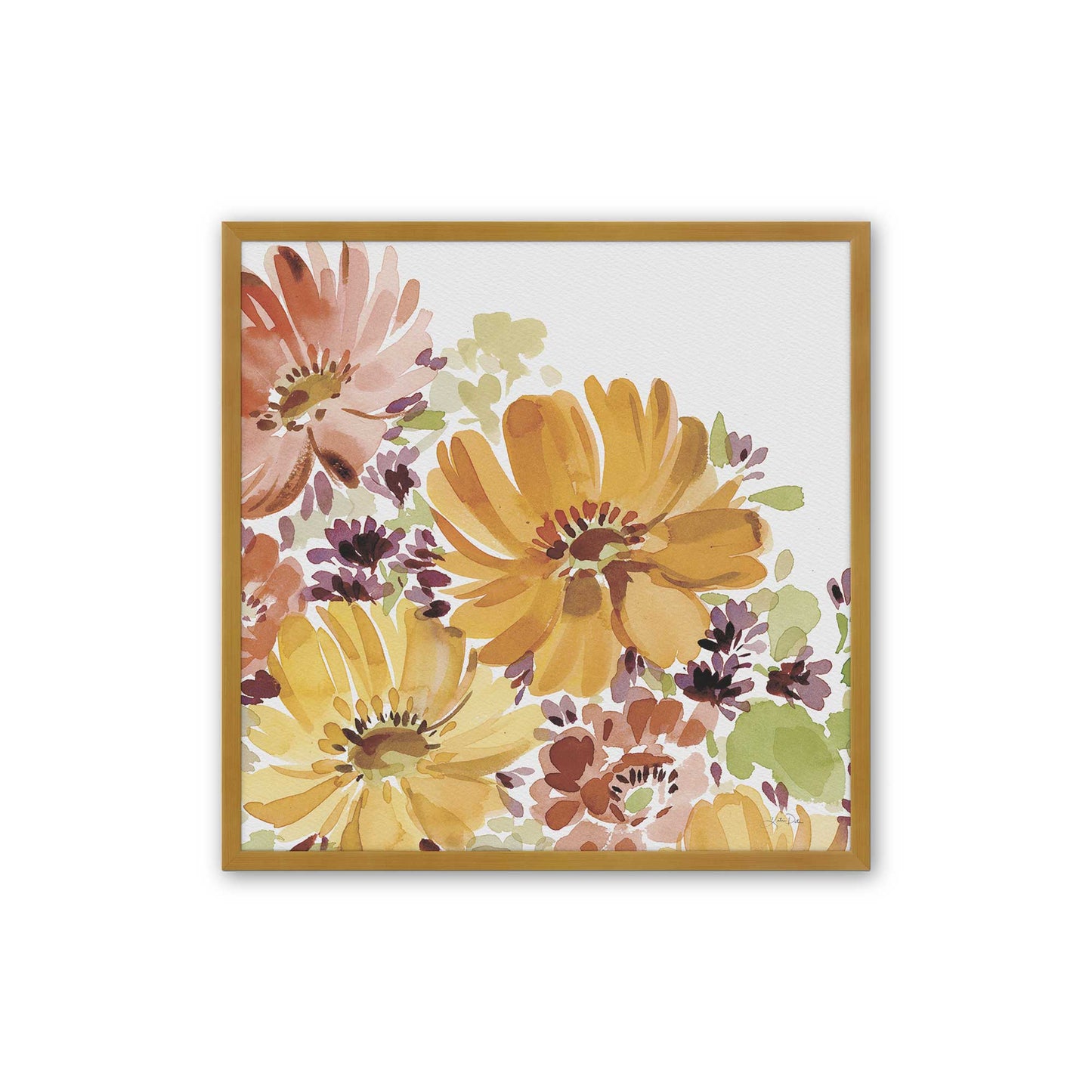 [Color:Polished Gold], Picture of art in a Polished Gold frame