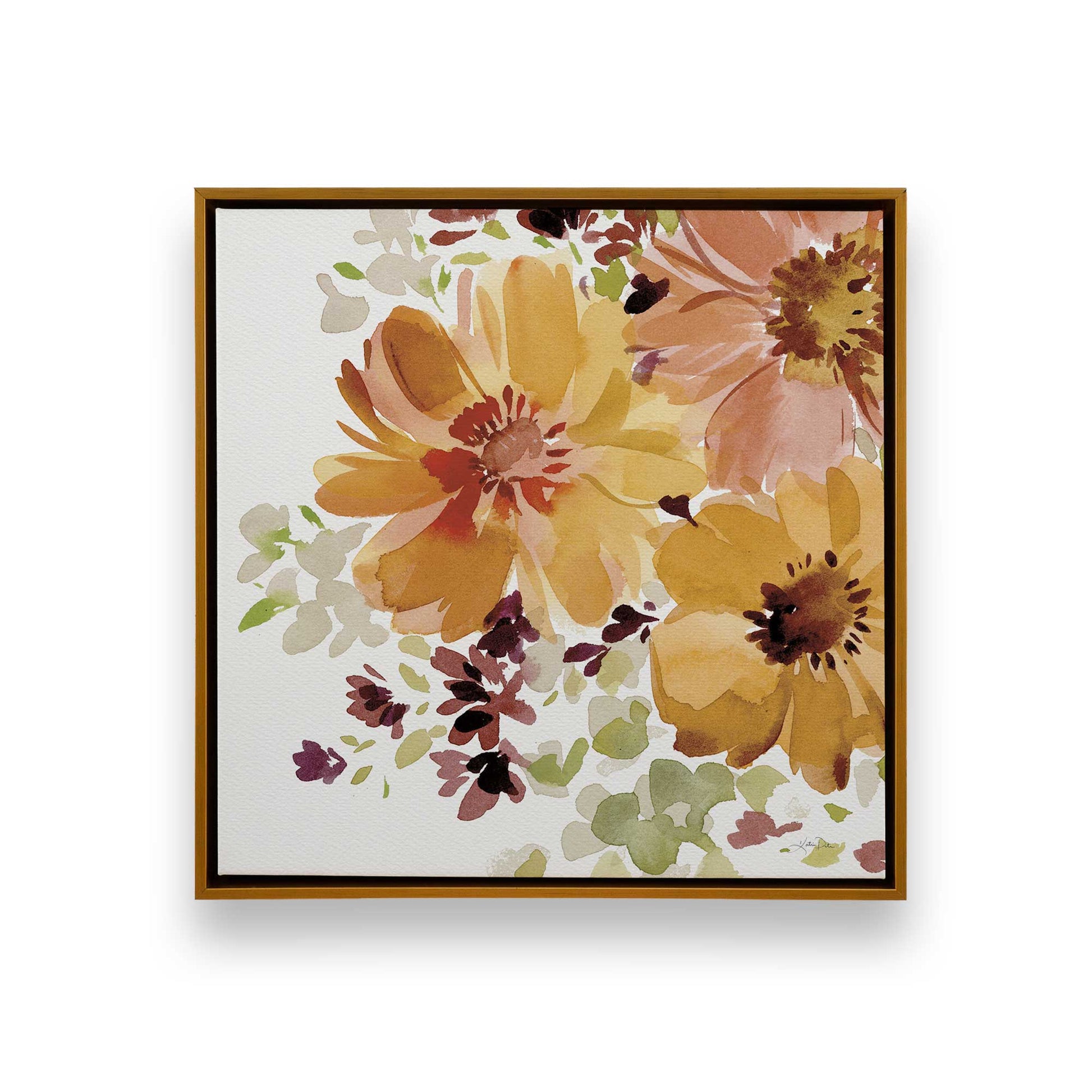 [Color:Polished Gold], Picture of art in a Polished Gold frame