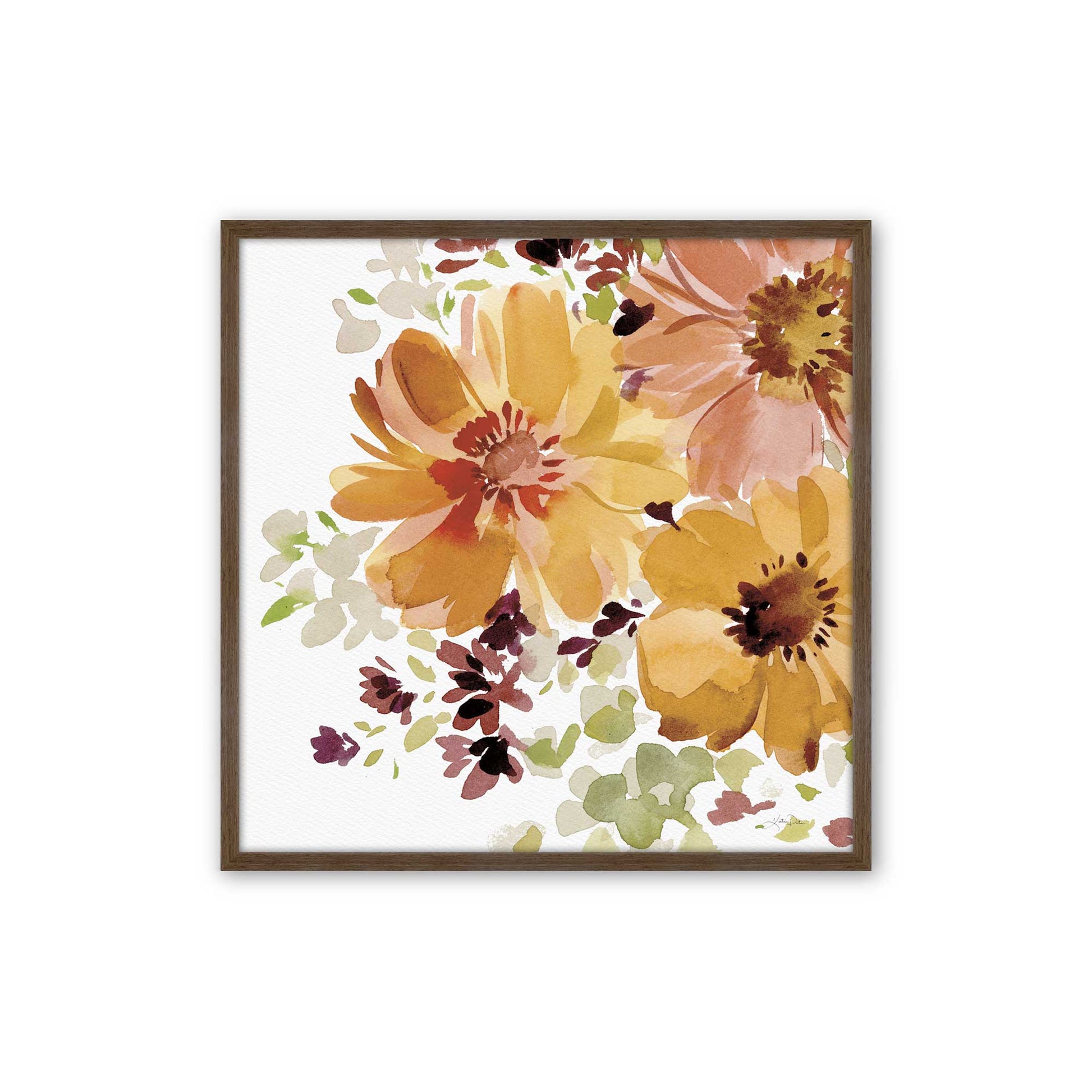 [Color:Walnut], Picture of art in a Walnut frame