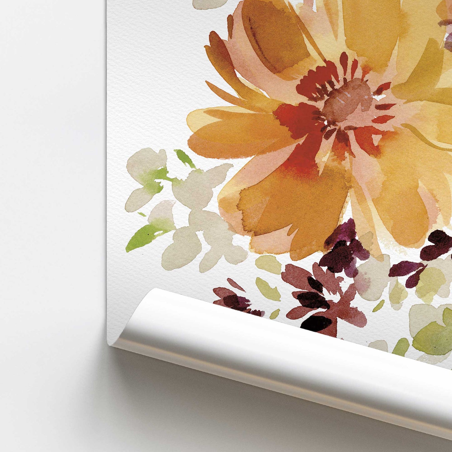 [Color:Rolled Print], Picture of close up of art