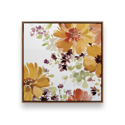 Autumn Petal Parade, Set of 3 Canvas Prints